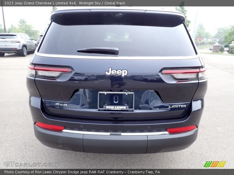 Midnight Sky / Global Black 2023 Jeep Grand Cherokee L Limited 4x4