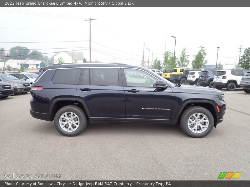 Midnight Sky / Global Black 2023 Jeep Grand Cherokee L Limited 4x4