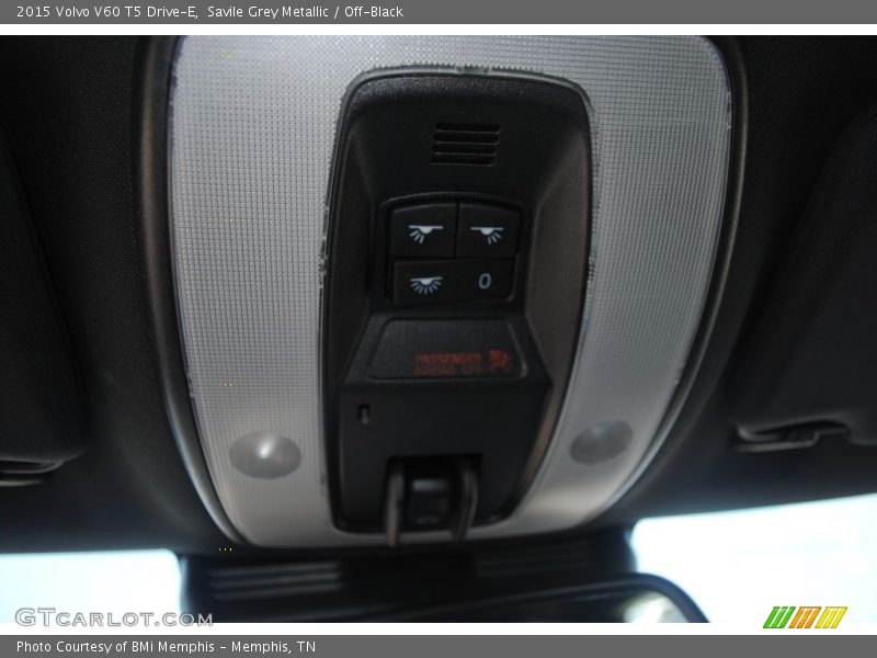 Savile Grey Metallic / Off-Black 2015 Volvo V60 T5 Drive-E