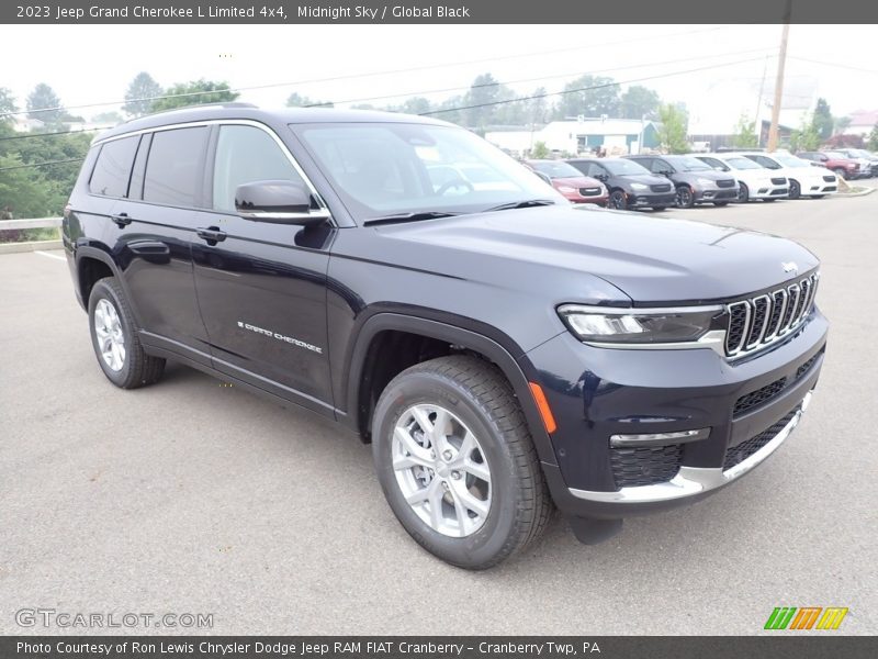 Midnight Sky / Global Black 2023 Jeep Grand Cherokee L Limited 4x4