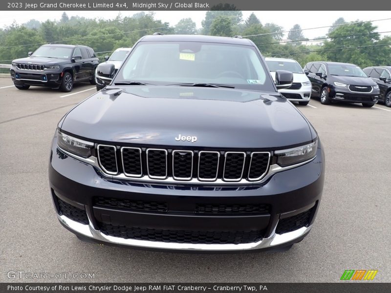 Midnight Sky / Global Black 2023 Jeep Grand Cherokee L Limited 4x4