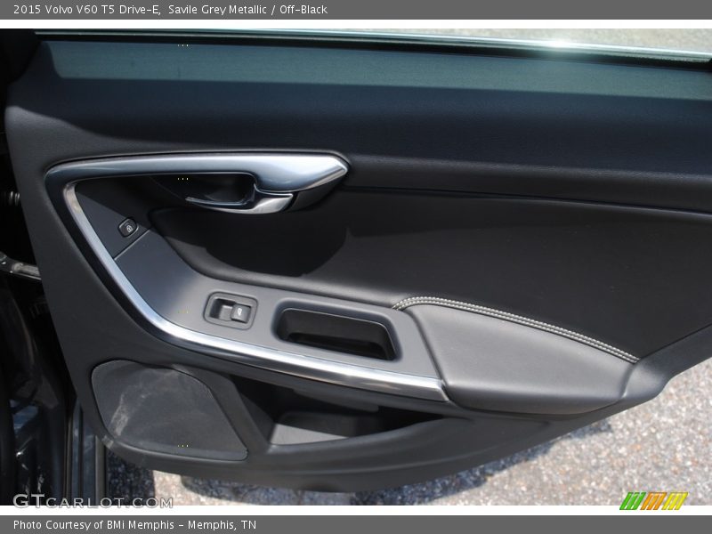 Savile Grey Metallic / Off-Black 2015 Volvo V60 T5 Drive-E
