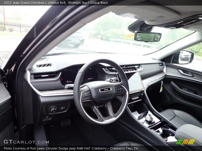 Midnight Sky / Global Black 2023 Jeep Grand Cherokee L Limited 4x4