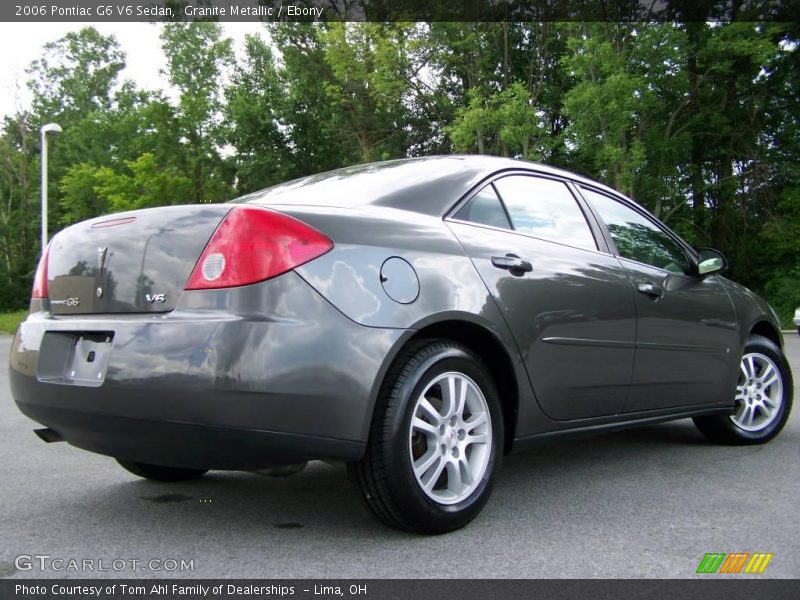 Granite Metallic / Ebony 2006 Pontiac G6 V6 Sedan