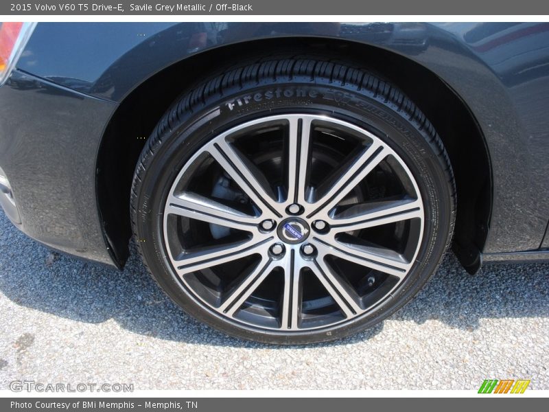 Savile Grey Metallic / Off-Black 2015 Volvo V60 T5 Drive-E