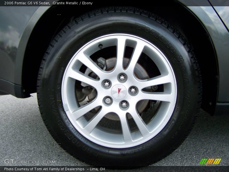 Granite Metallic / Ebony 2006 Pontiac G6 V6 Sedan