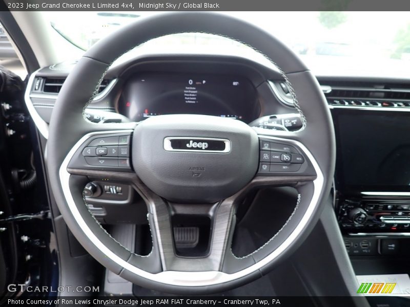 Midnight Sky / Global Black 2023 Jeep Grand Cherokee L Limited 4x4