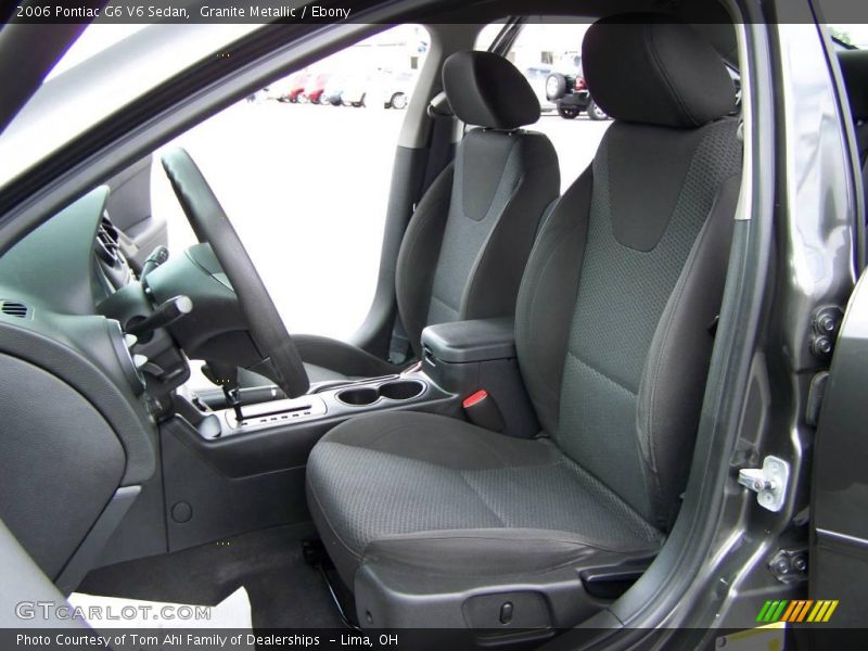 Granite Metallic / Ebony 2006 Pontiac G6 V6 Sedan
