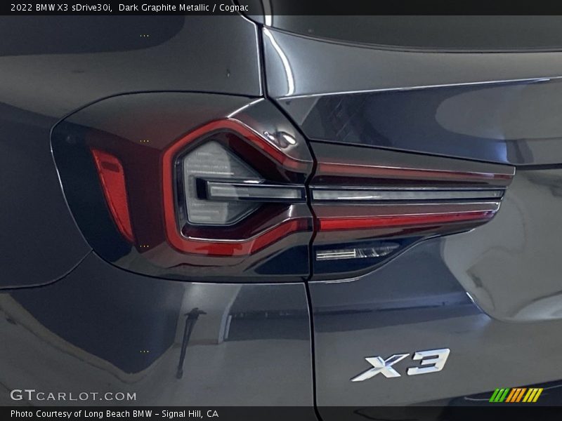 Dark Graphite Metallic / Cognac 2022 BMW X3 sDrive30i
