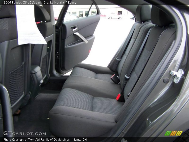 Granite Metallic / Ebony 2006 Pontiac G6 V6 Sedan