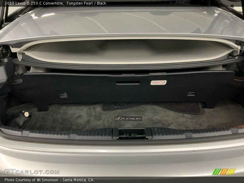  2013 IS 250 C Convertible Trunk