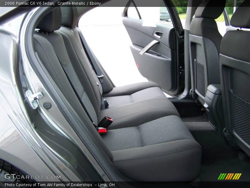 Granite Metallic / Ebony 2006 Pontiac G6 V6 Sedan