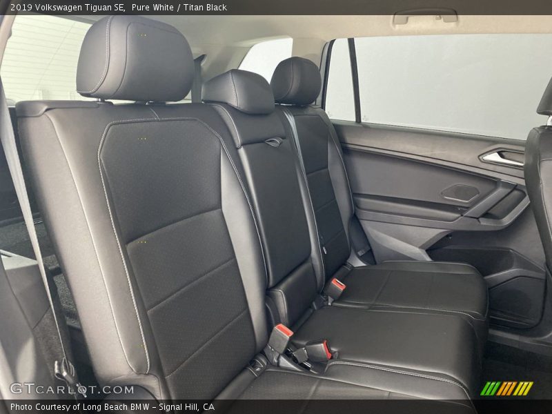 Rear Seat of 2019 Tiguan SE