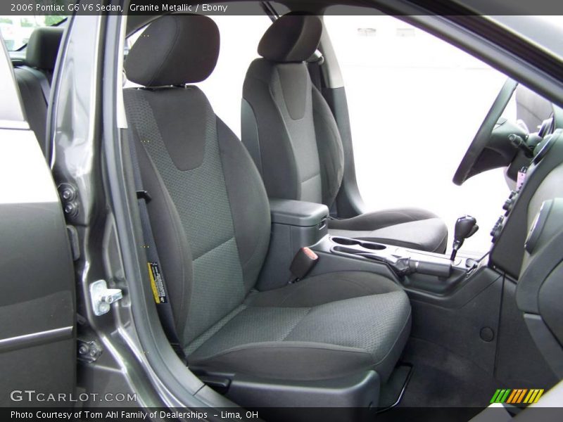 Granite Metallic / Ebony 2006 Pontiac G6 V6 Sedan