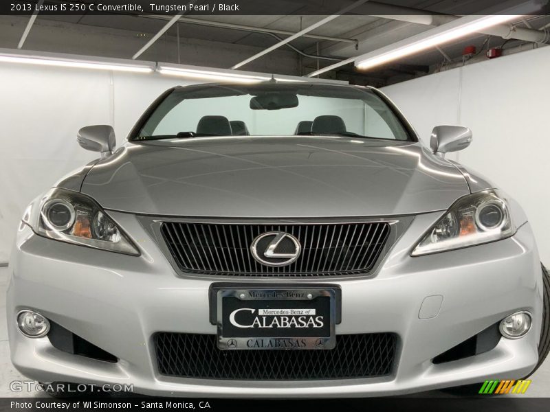 Tungsten Pearl / Black 2013 Lexus IS 250 C Convertible