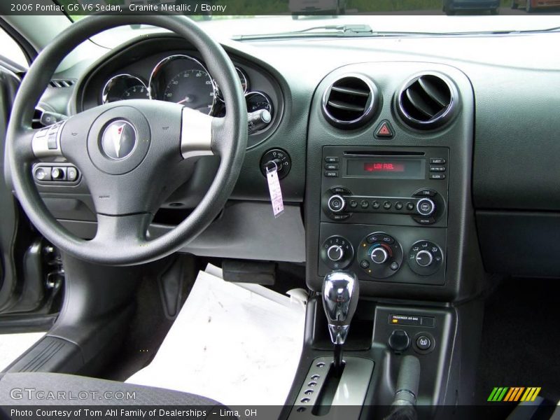 Granite Metallic / Ebony 2006 Pontiac G6 V6 Sedan