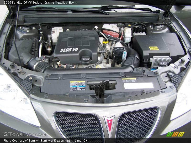 Granite Metallic / Ebony 2006 Pontiac G6 V6 Sedan