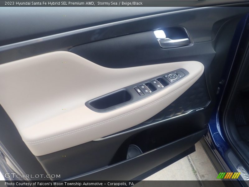 Door Panel of 2023 Santa Fe Hybrid SEL Premium AWD