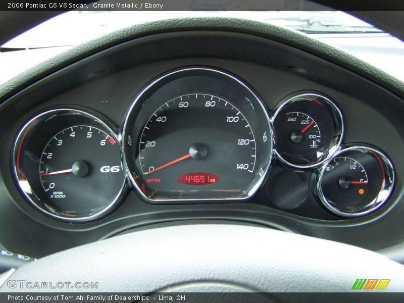 Granite Metallic / Ebony 2006 Pontiac G6 V6 Sedan