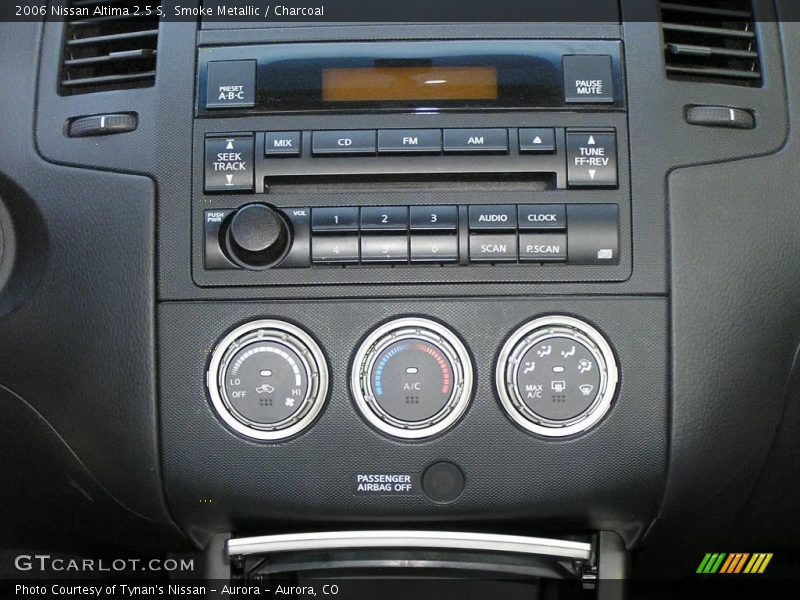 Smoke Metallic / Charcoal 2006 Nissan Altima 2.5 S