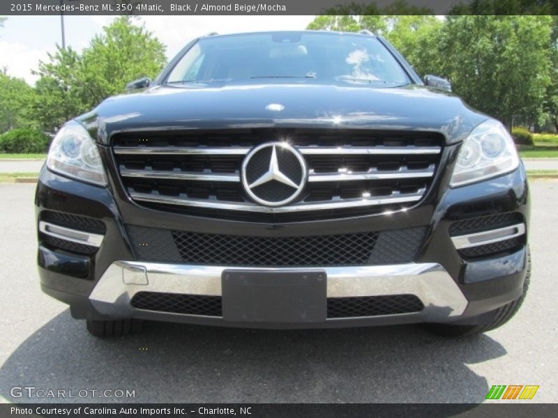 Black / Almond Beige/Mocha 2015 Mercedes-Benz ML 350 4Matic