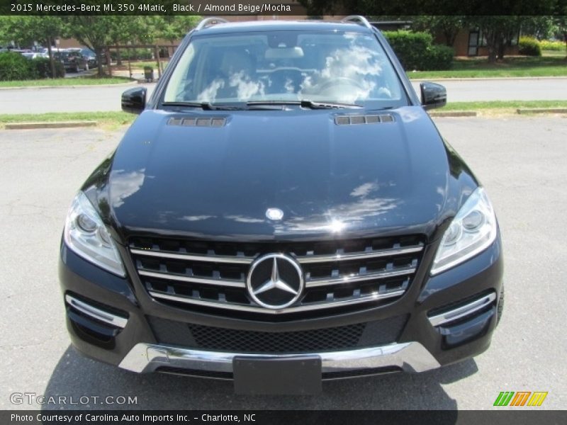 Black / Almond Beige/Mocha 2015 Mercedes-Benz ML 350 4Matic