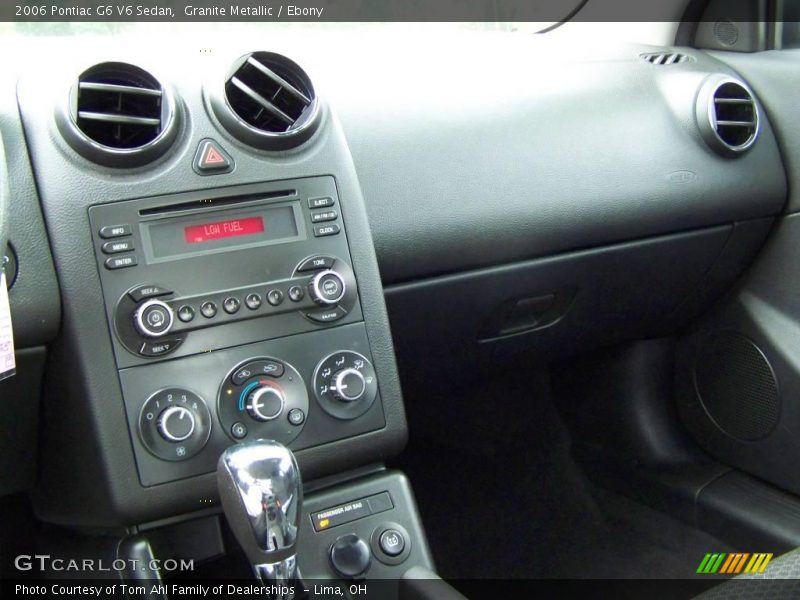 Granite Metallic / Ebony 2006 Pontiac G6 V6 Sedan