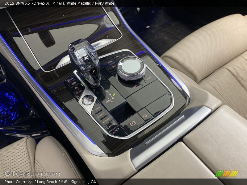 Mineral White Metallic / Ivory White 2019 BMW X5 xDrive50i