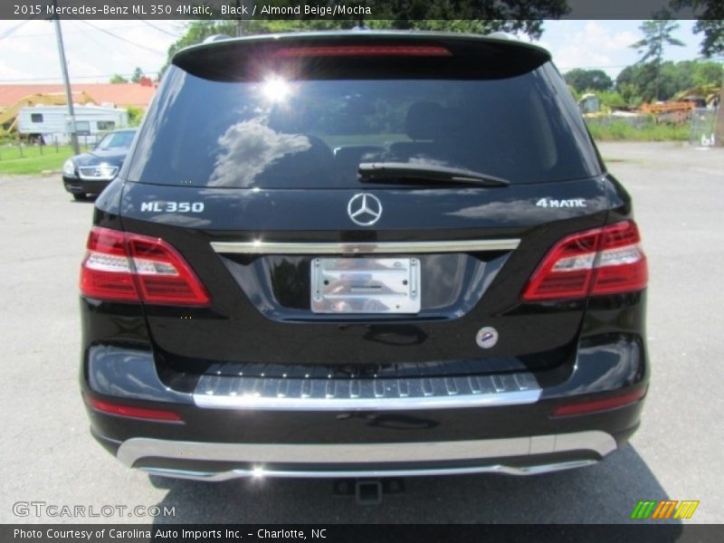 Black / Almond Beige/Mocha 2015 Mercedes-Benz ML 350 4Matic