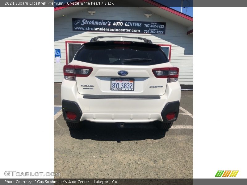 Crystal White Pearl / Black 2021 Subaru Crosstrek Premium