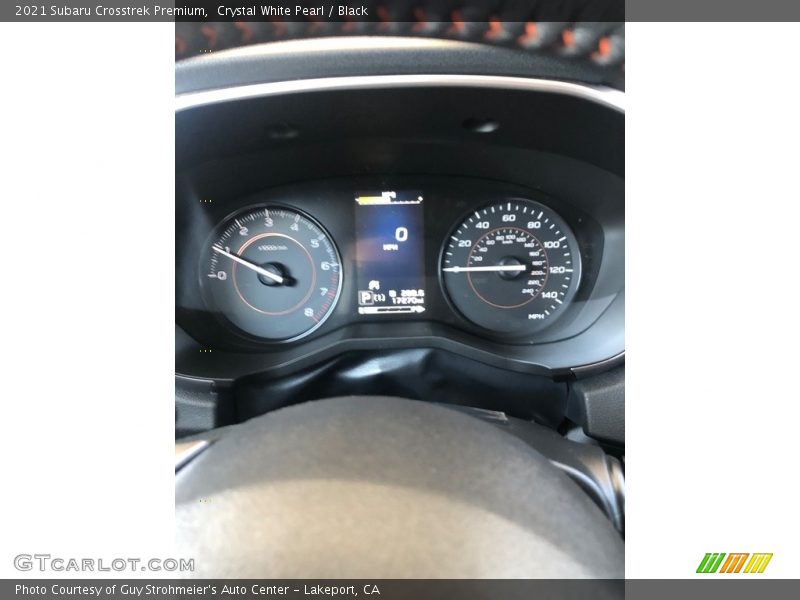 Crystal White Pearl / Black 2021 Subaru Crosstrek Premium