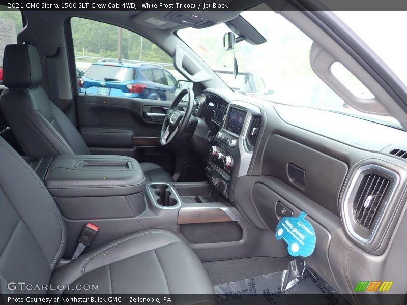 Front Seat of 2021 Sierra 1500 SLT Crew Cab 4WD