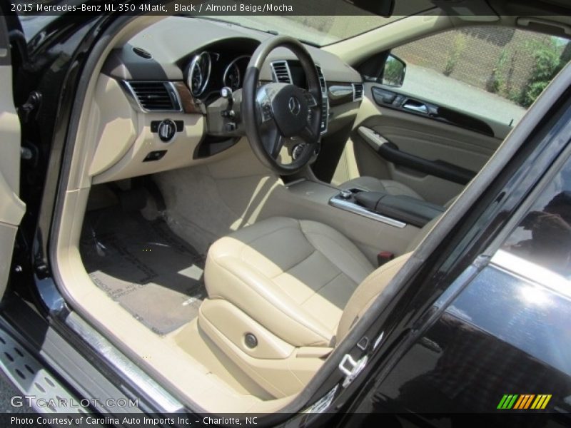 Black / Almond Beige/Mocha 2015 Mercedes-Benz ML 350 4Matic