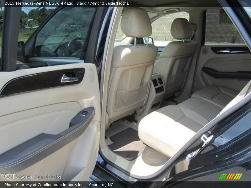 Black / Almond Beige/Mocha 2015 Mercedes-Benz ML 350 4Matic