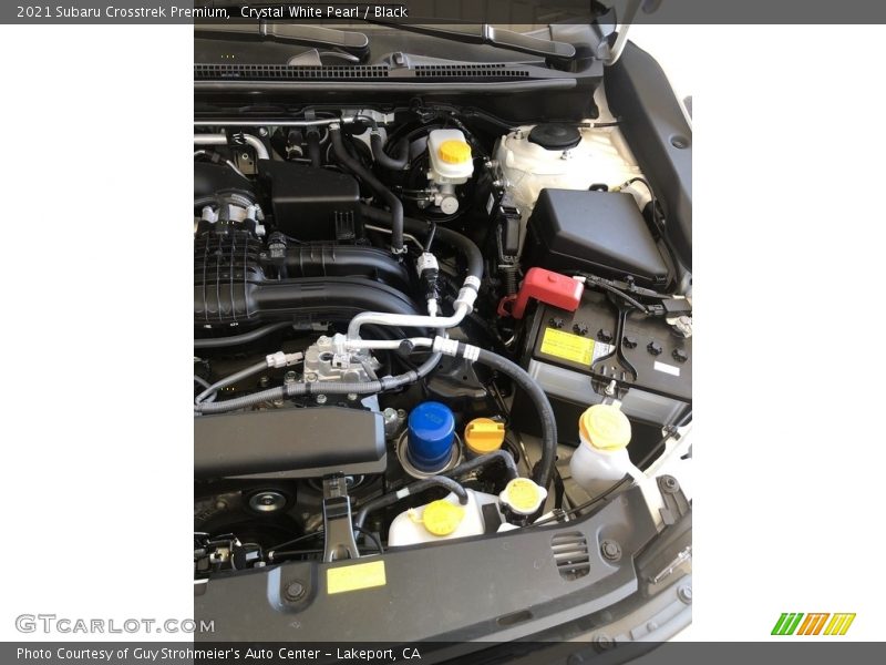 Crystal White Pearl / Black 2021 Subaru Crosstrek Premium
