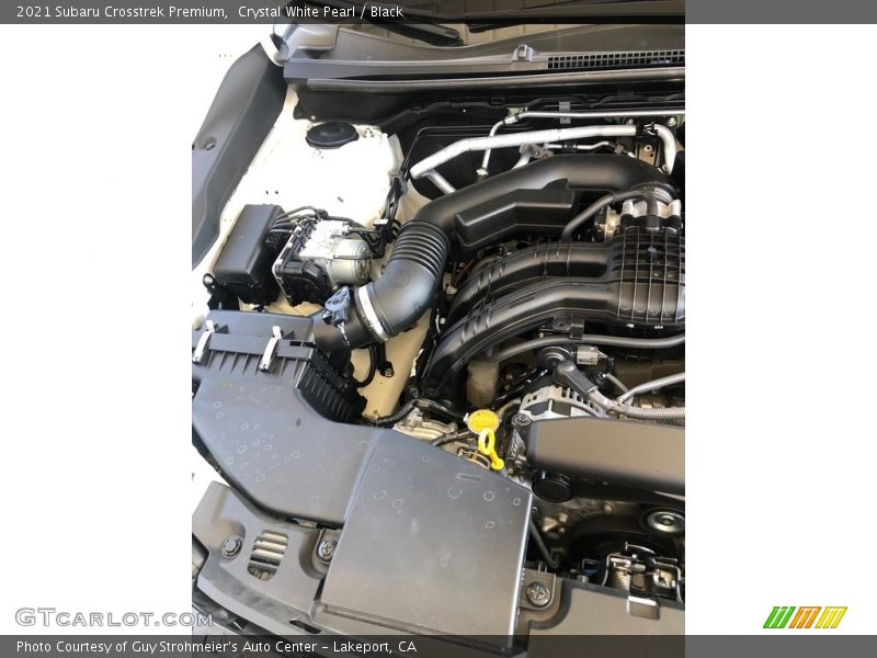 Crystal White Pearl / Black 2021 Subaru Crosstrek Premium