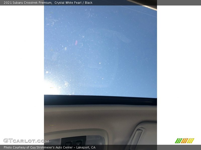 Crystal White Pearl / Black 2021 Subaru Crosstrek Premium
