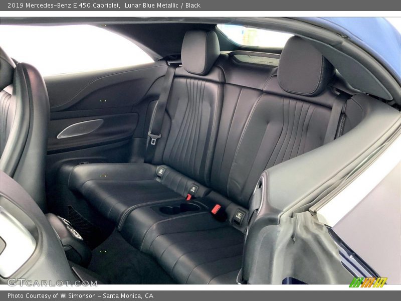 Lunar Blue Metallic / Black 2019 Mercedes-Benz E 450 Cabriolet