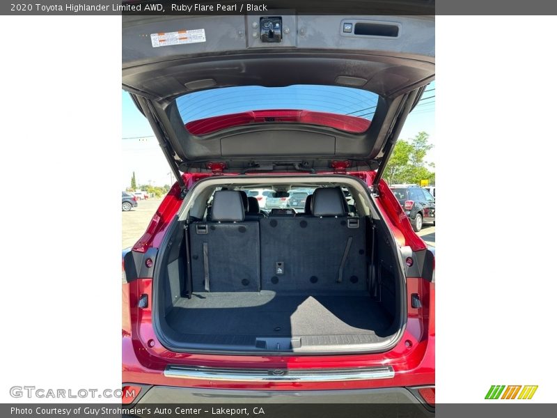 Ruby Flare Pearl / Black 2020 Toyota Highlander Limited AWD