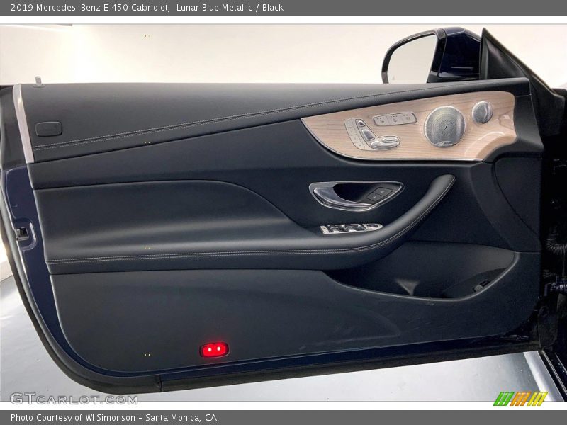Lunar Blue Metallic / Black 2019 Mercedes-Benz E 450 Cabriolet