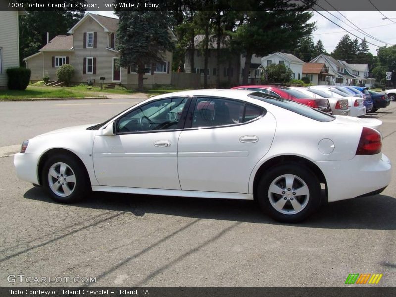 Ivory White / Ebony 2008 Pontiac Grand Prix Sedan