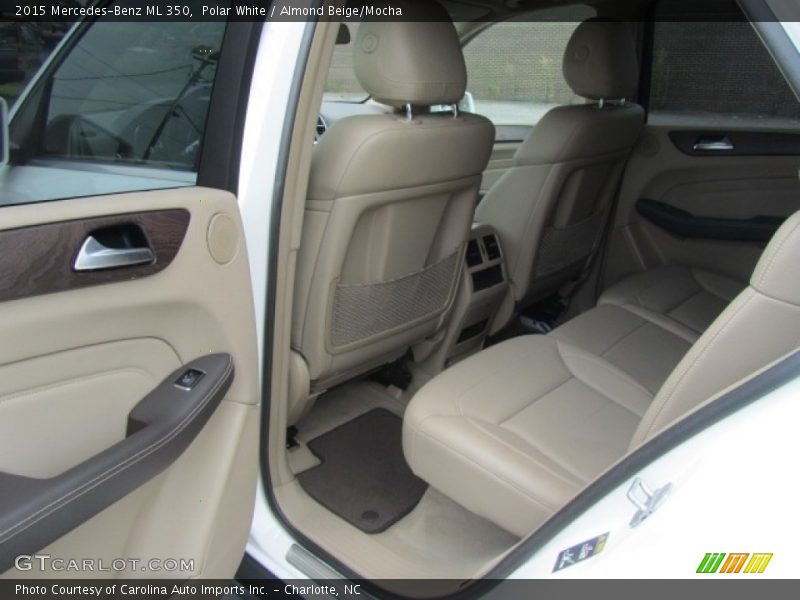 Polar White / Almond Beige/Mocha 2015 Mercedes-Benz ML 350