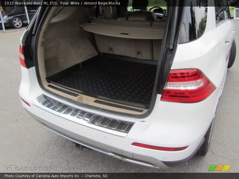 Polar White / Almond Beige/Mocha 2015 Mercedes-Benz ML 350