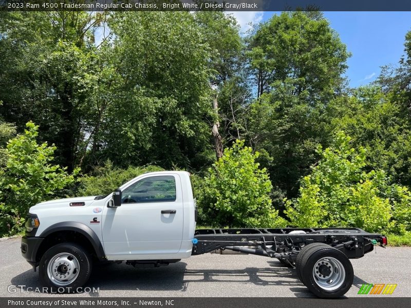  2023 4500 Tradesman Regular Cab Chassis Bright White