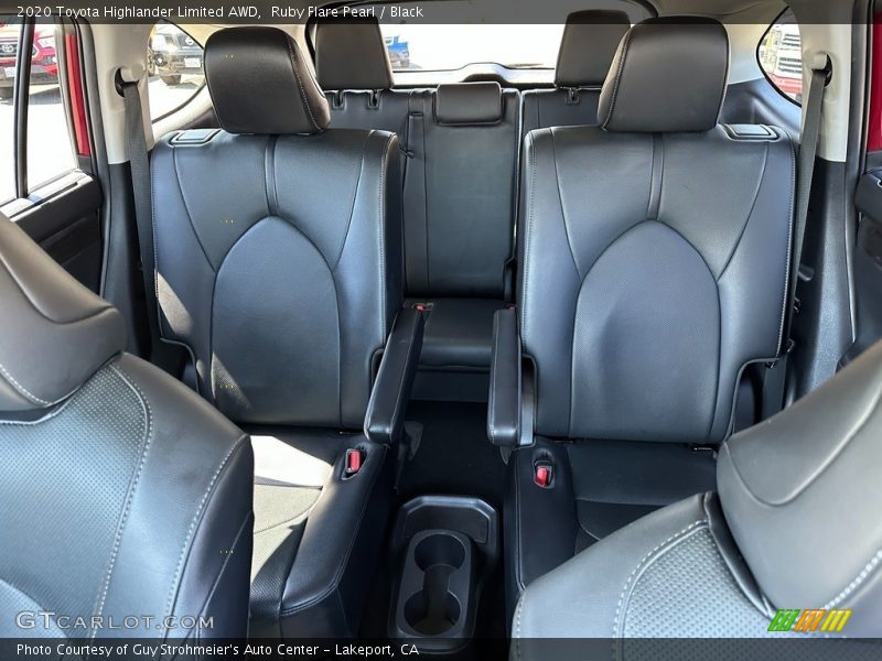 Ruby Flare Pearl / Black 2020 Toyota Highlander Limited AWD