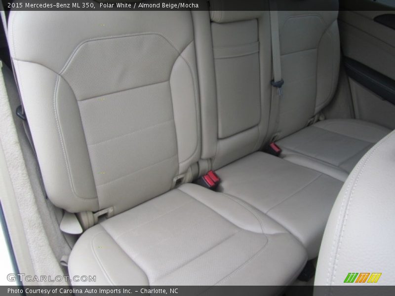 Polar White / Almond Beige/Mocha 2015 Mercedes-Benz ML 350