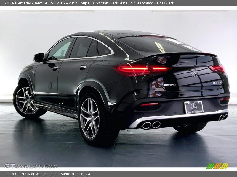 Obsidian Black Metallic / Macchiato Beige/Black 2024 Mercedes-Benz GLE 53 AMG 4Matic Coupe