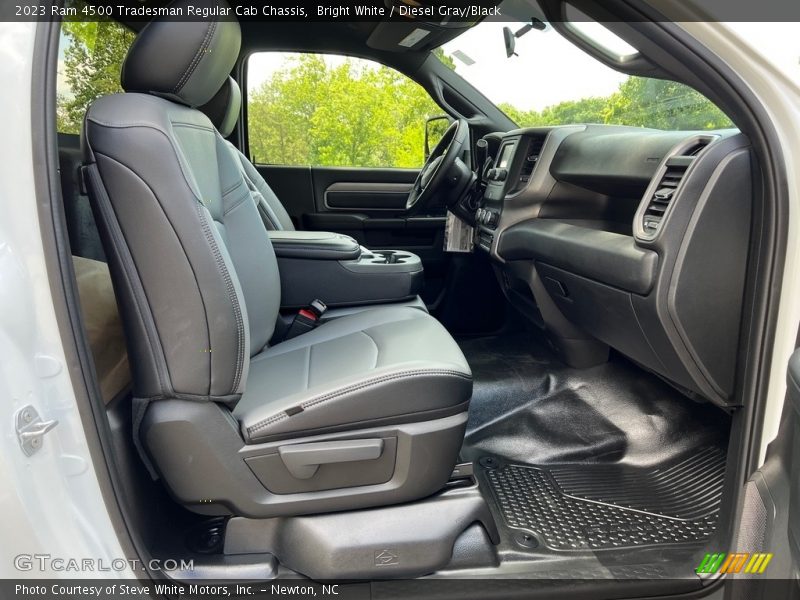 Front Seat of 2023 4500 Tradesman Regular Cab Chassis