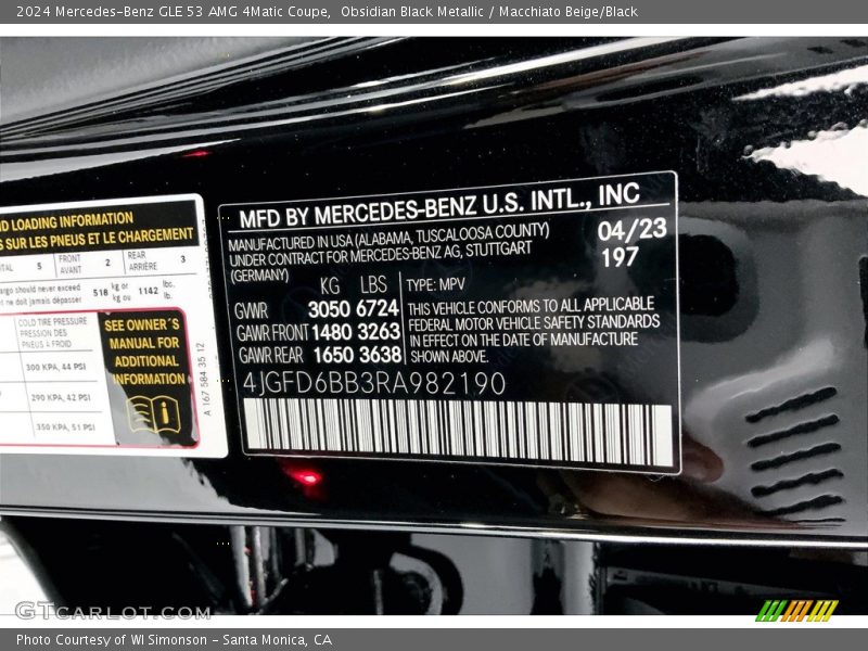 197 - 2024 Mercedes-Benz GLE 53 AMG 4Matic Coupe