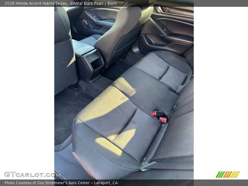 Crystal Black Pearl / Black 2018 Honda Accord Hybrid Sedan